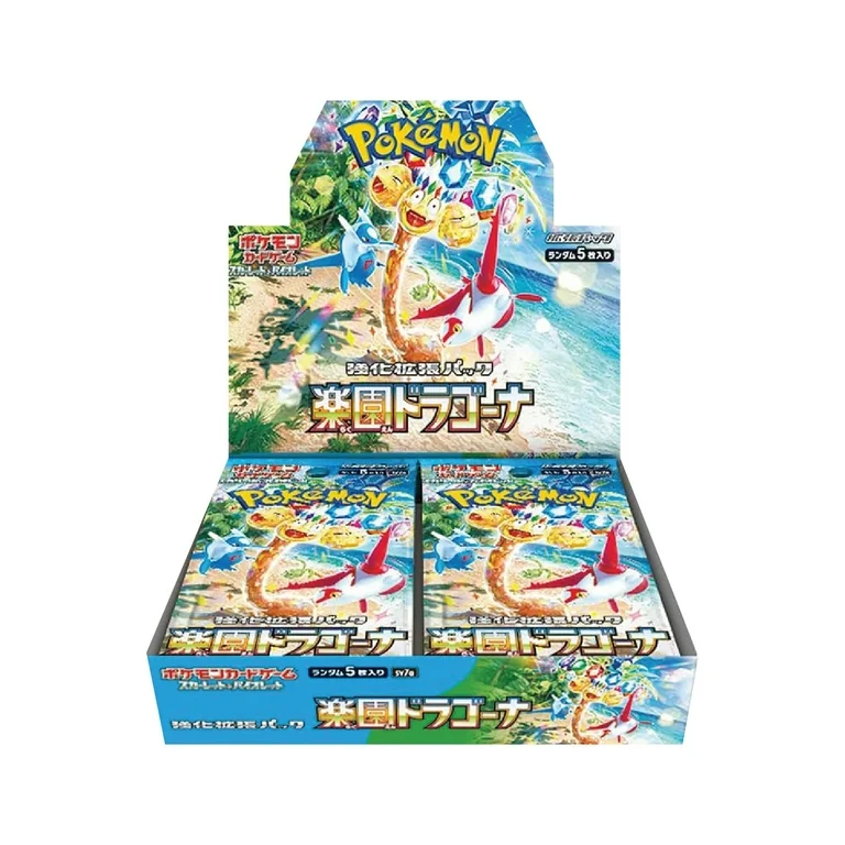 Pokémon Card Game Scarlet & Violet Expansion Pack – Paradise Dragona Box