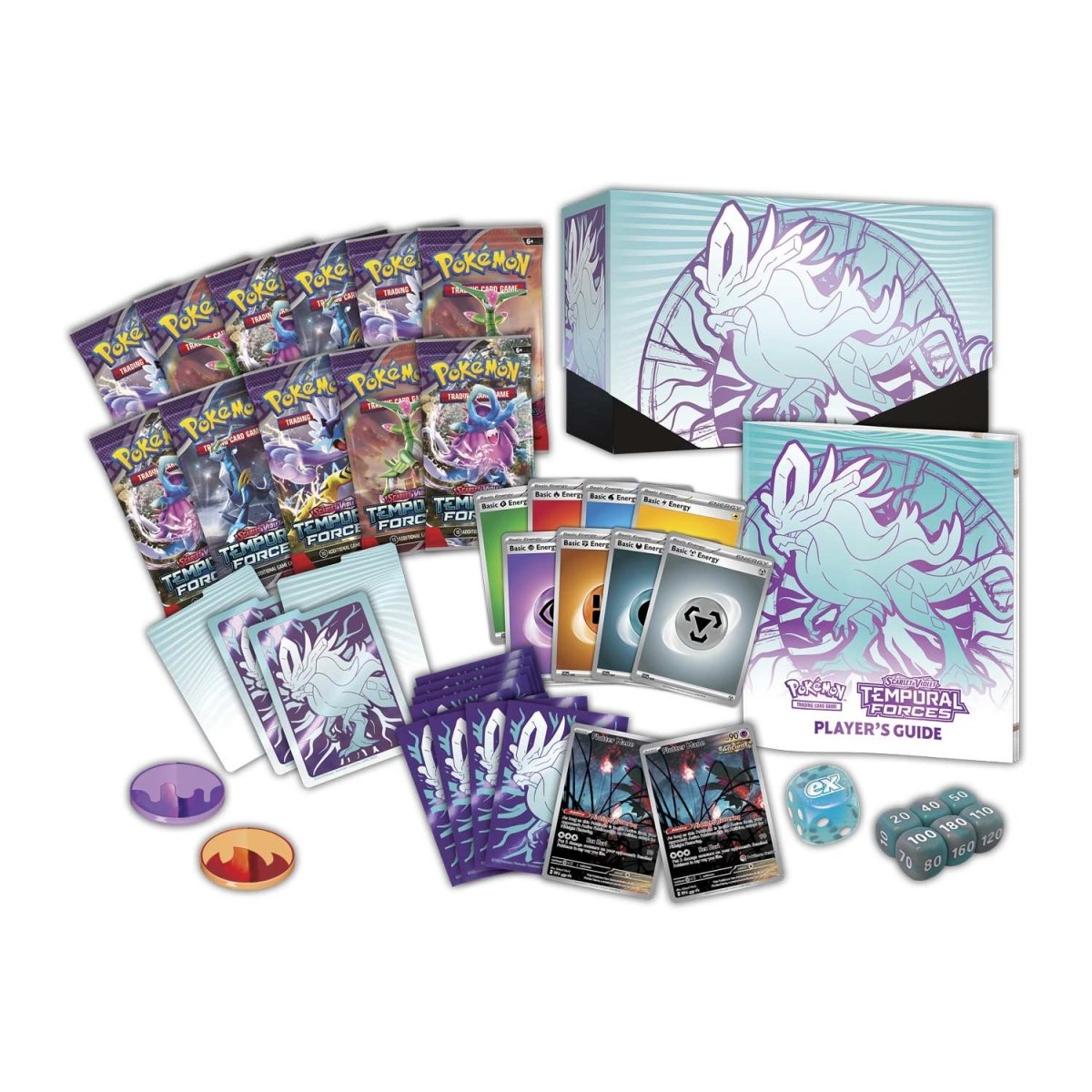Pokémon TCG: Scarlet & Violet-Temporal Forces Pokémon Center Elite Trainer Box (Walking Wake) - Image 2