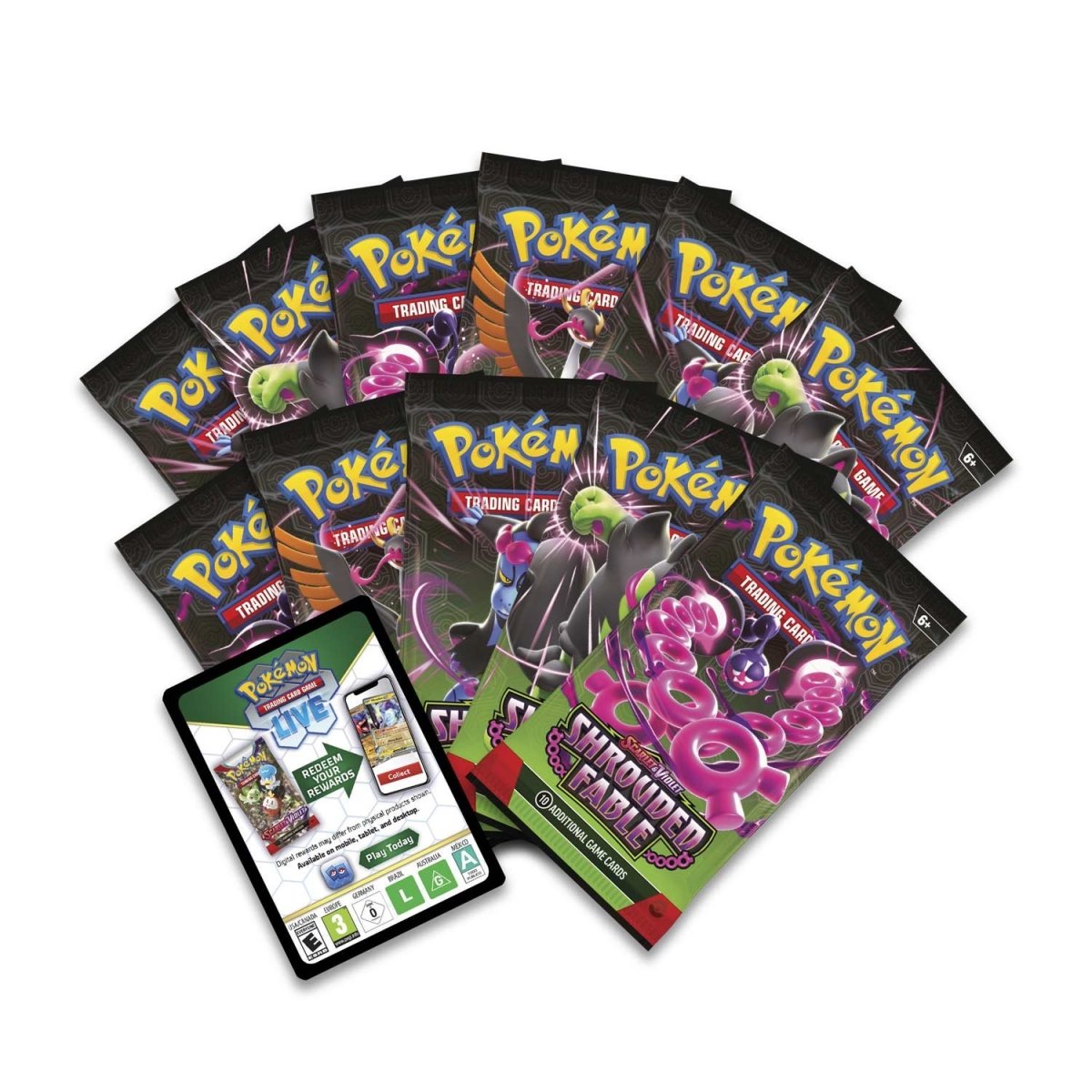 Pokémon TCG: Scarlet & Violet-Shrouded Fable Pokémon Center Elite Trainer Box - Image 5