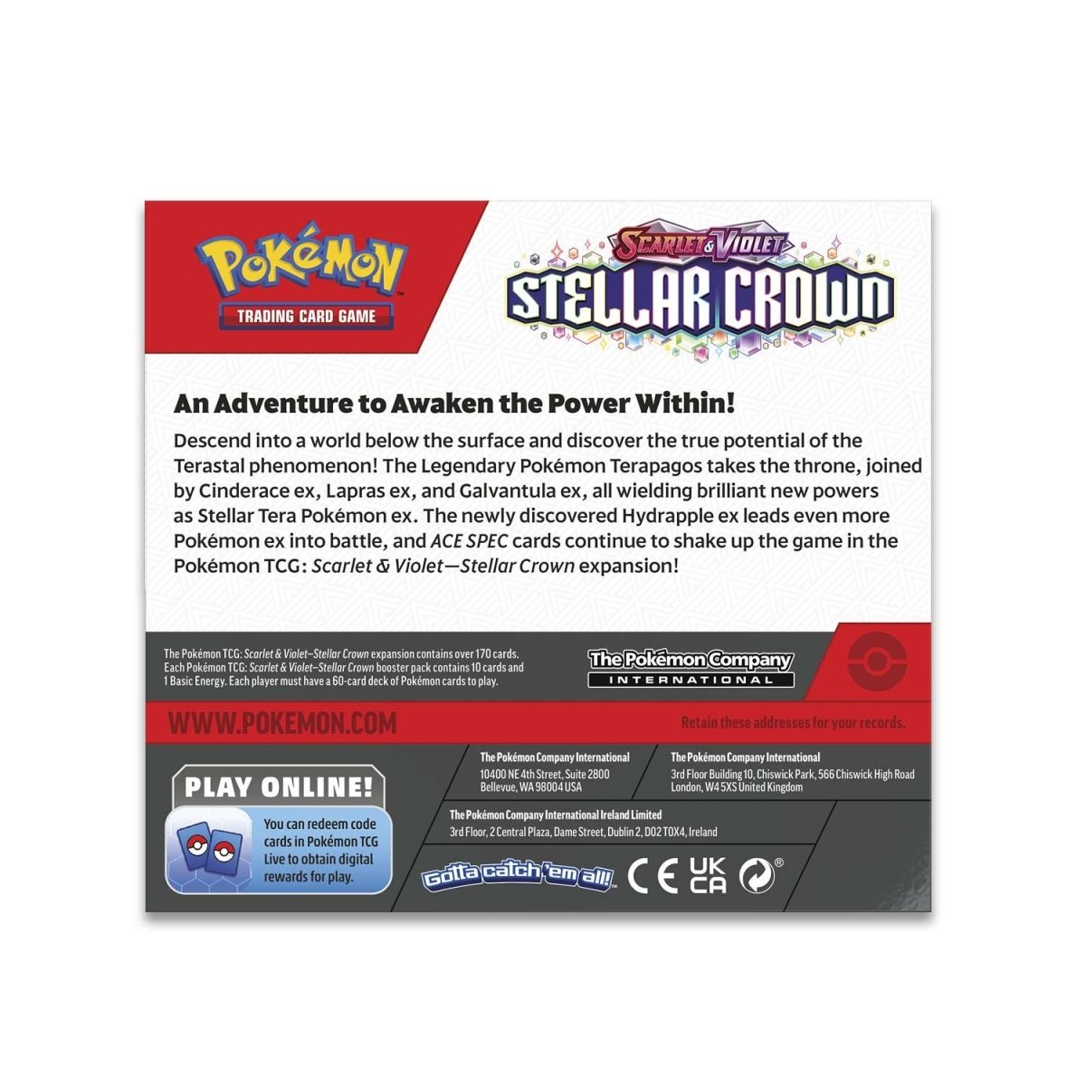 Pokémon TCG: Scarlet & Violet-Stellar Crown Booster Display Box (36 Packs) - Image 3