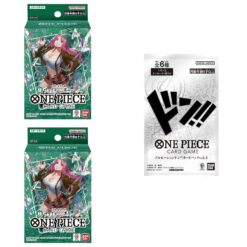 Bandai ONE PIECE Card Game Starter Deck Green Jewelry Bonney of 2 Green with 1 Promotional Pack [ST-24] (Set Decks)