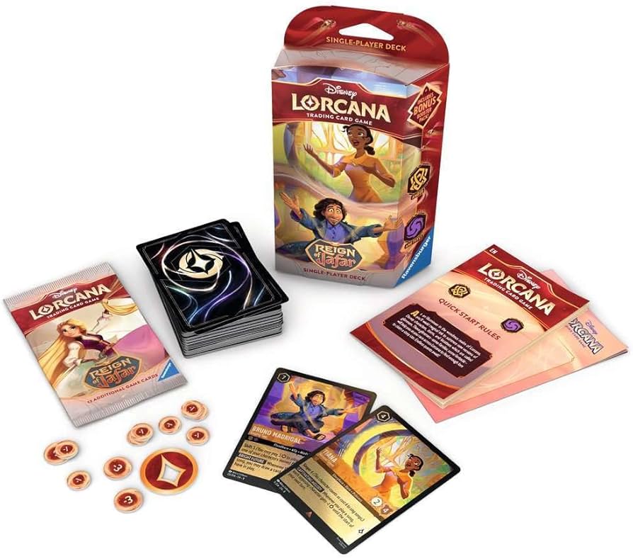 Disney Lorcana TCG Reign of Jafar (Set 8) Tiana/Bruno Madrigal Starter Deck - Image 2