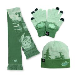 Leafeon Holiday Knit Accessories Bundle