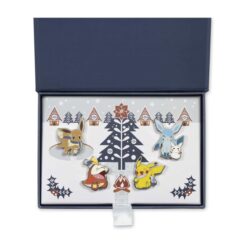 Alternative view of Pikachu, Fuecoco & Friends Pokémon Holiday Pin Box Set (4-Pack)