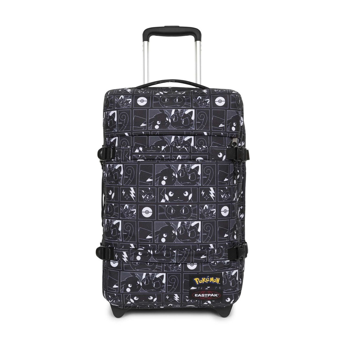 Pokémon × Eastpak: Pikachu & Meowth Transit'R Softside Roller Luggage