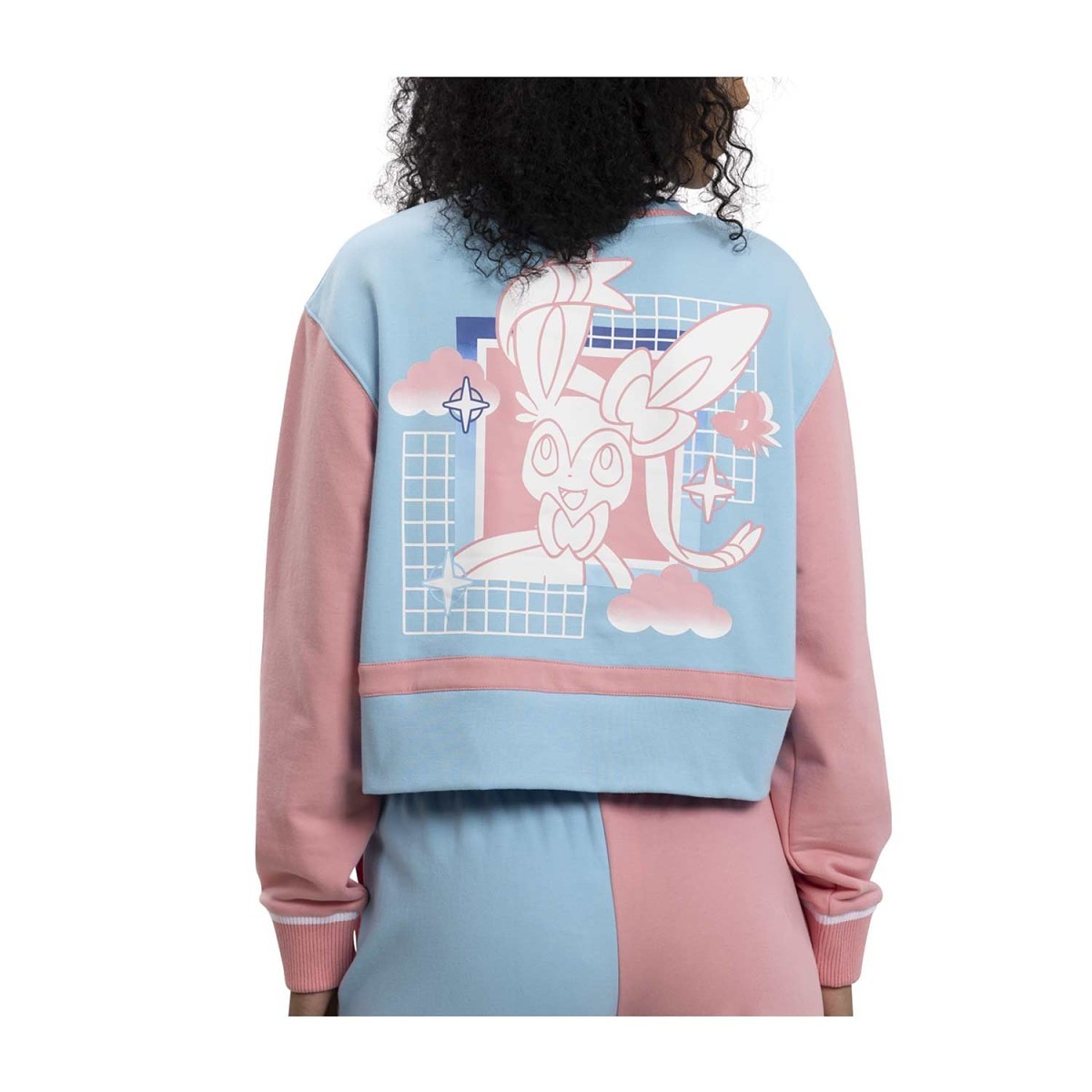 Eevee Evolutions: Sylveon Crop Sweatshirt - Women - Image 2