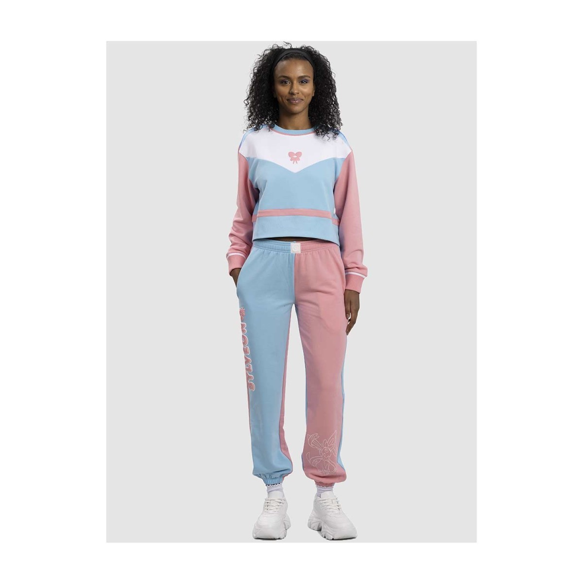 Eevee Evolutions: Sylveon Crop Sweatshirt - Women - Image 3