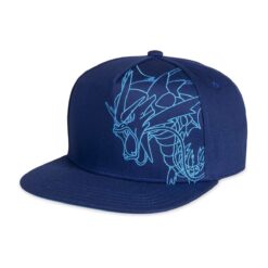 Mega Gyarados Blue Flat-Bill Hat (One Size-Adult)