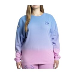 Analog Beats Lo-Fi Loungewear Pink & Blue Long-Sleeve Jersey - Women