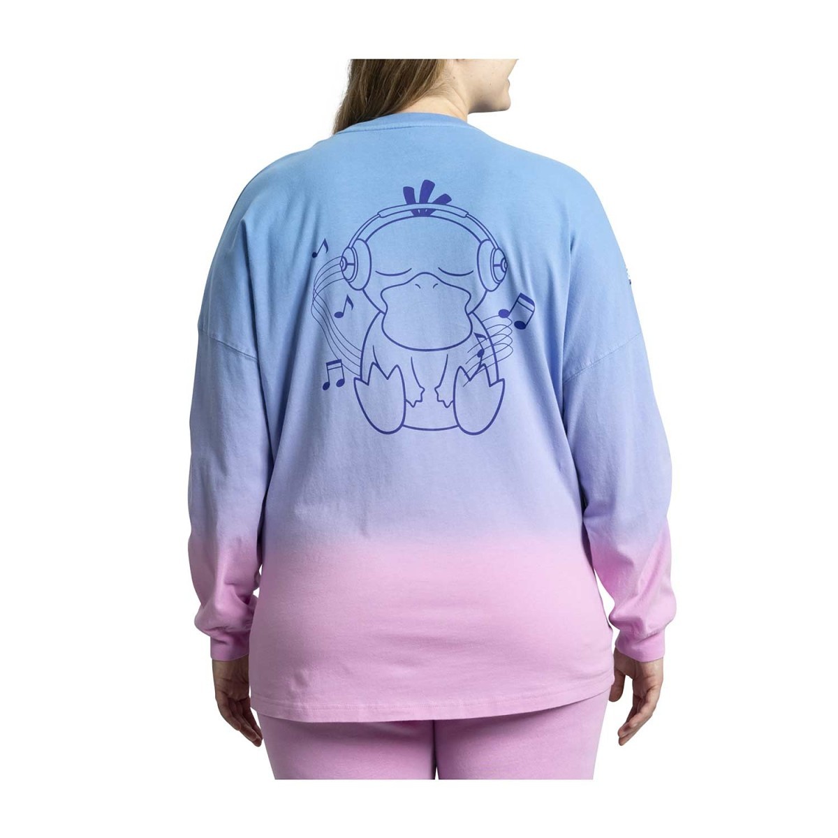 Analog Beats Lo-Fi Loungewear Pink & Blue Long-Sleeve Jersey - Women - Image 2