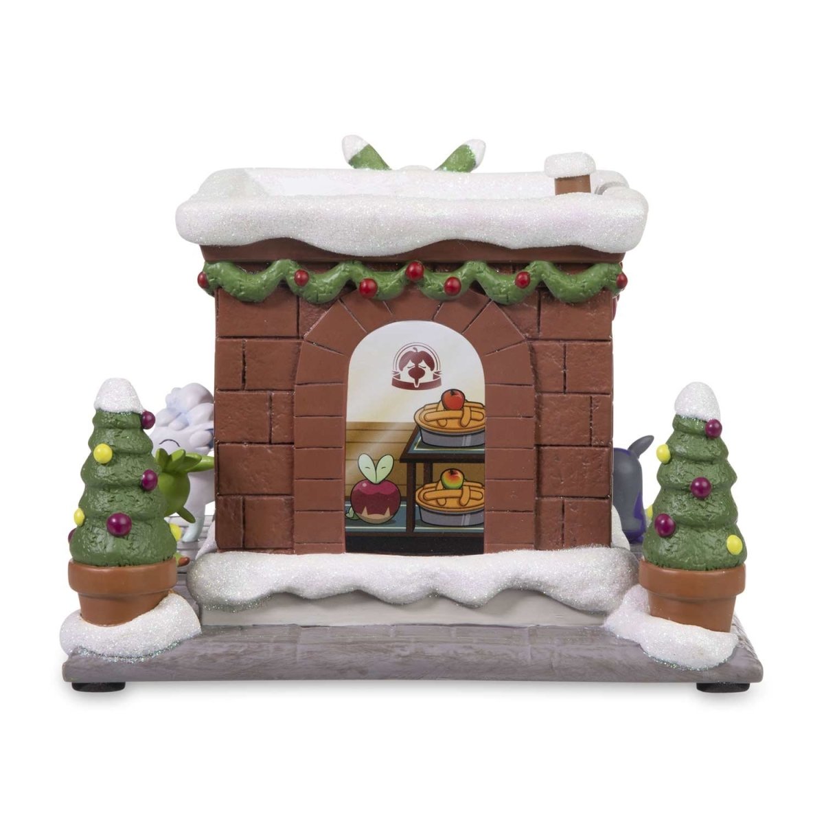 Bounsweet & Steenee Bakery Holiday Pokémon Village Figure - Image 2