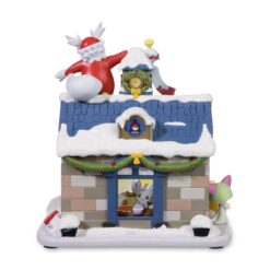 Alternative view of Holiday Station Arrivals Holiday Pokémon Village Figure