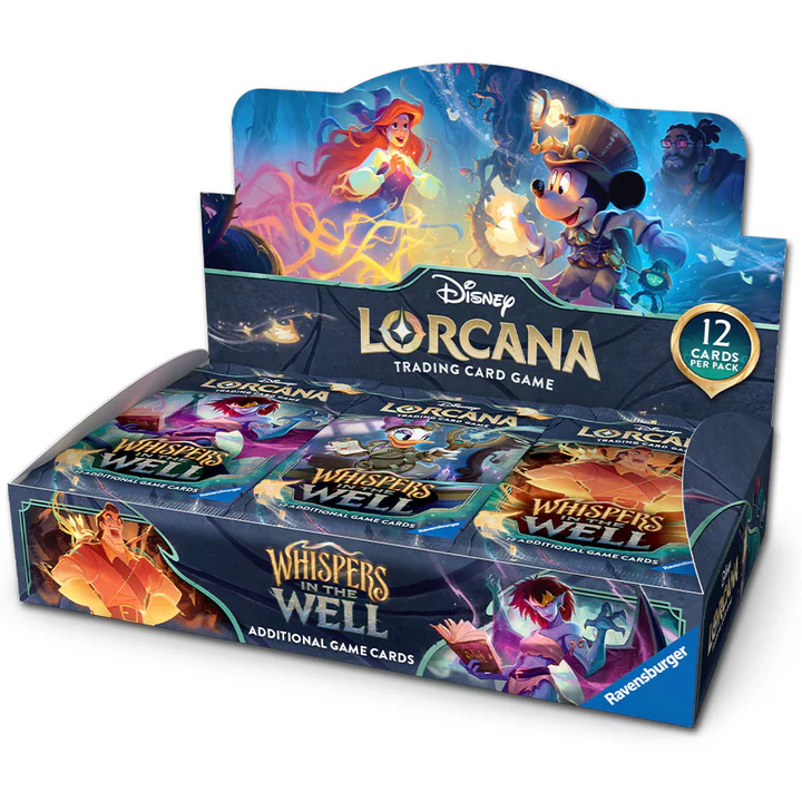 Preorder Disney Lorcana TCG Whispers in the Well (Set 10) Booster Box
